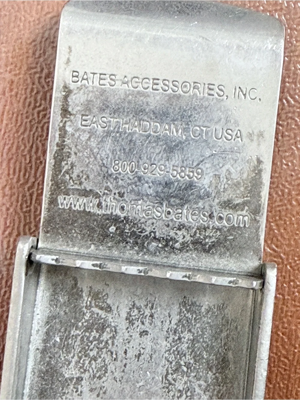 Thomas Bates brass buckle